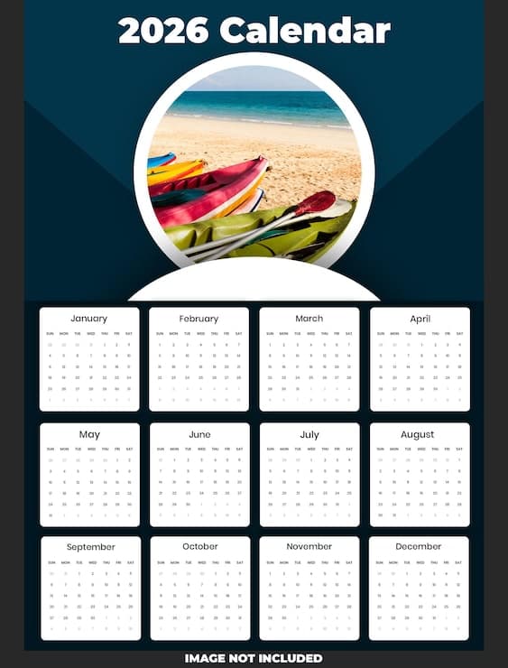 Customized 2026 Calander